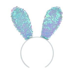 Flip Sequin Bunny Ear Headband
