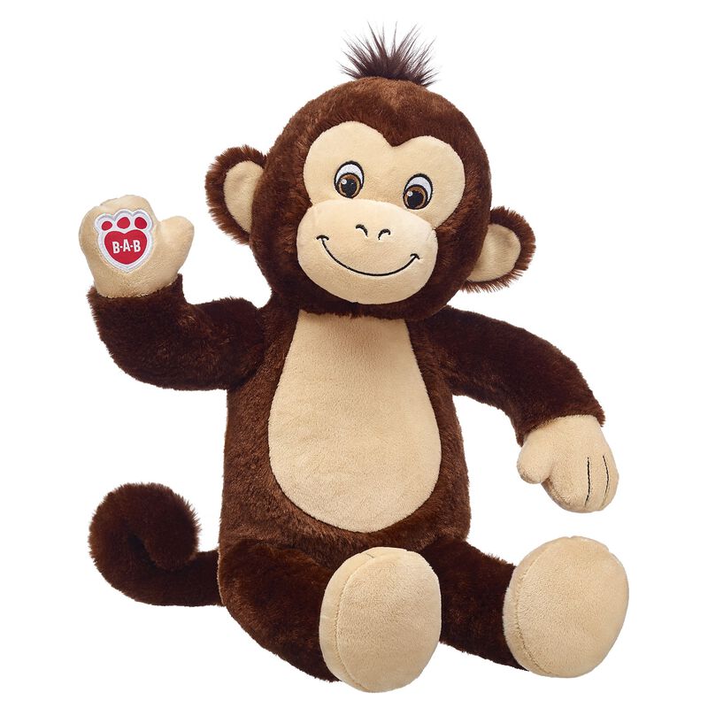 Smiley Monkey Stuffed Animal Mini Beans Gift Set