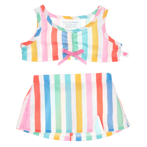STRIPE SKIRT SET