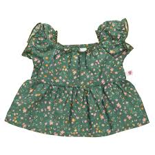 Grn Floral Dress