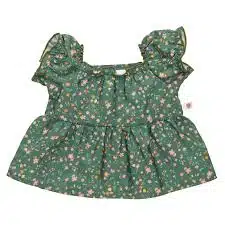 Grn Floral Dress