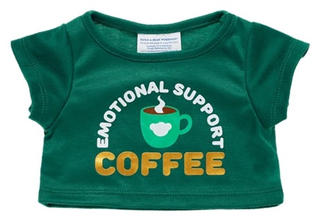 Emotional Support Coffee T-Shirt