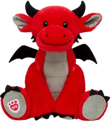 Fiery Dragon Plush