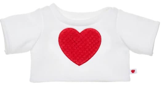 Red Sherpa Heart Sweater