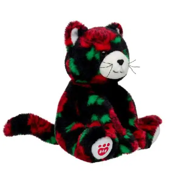 Red Rose Kitty Stuffed Animal
