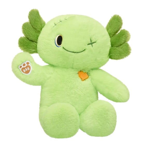 Zombie Axolotl Stuffed Animal