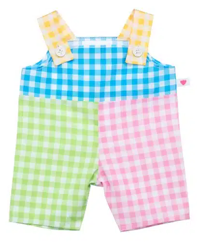 Spring Gingham Overalls